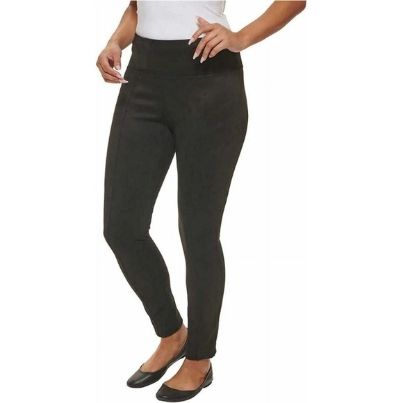 Andrew‎ Marc Ponte Knit Pants High Waist Pull On Career Casual Soft XS NWT - Picture 1 of 13